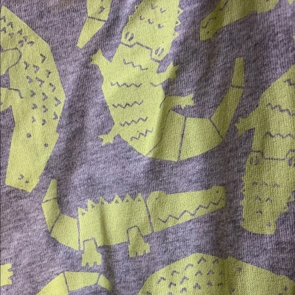 Baby Gap Gray and green toddlers Crocodile Print Bottoms size 2 years - Picture 4 of 4